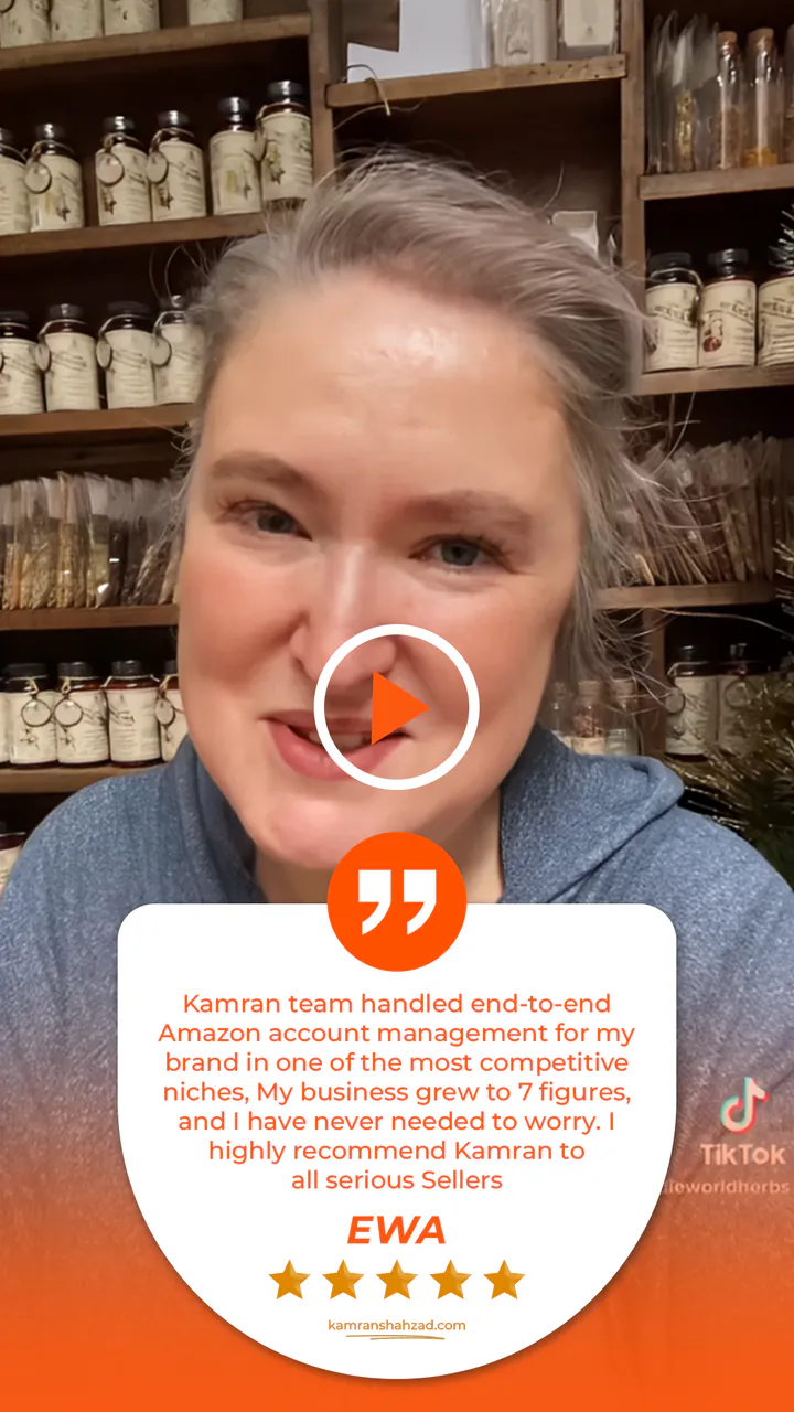Video review from Ewa, Amazon client of Kamran Shahzad